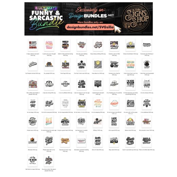 List of all Designs Thumbnail